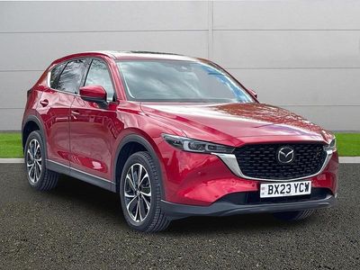 Begagnad Mazda CX-5 Exclusive-Line 165 HK (121 kW) 2023 Röd SUV
