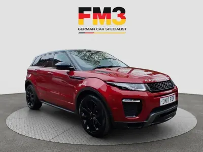 Używany Land Rover Range Rover evoque HSE Dynamic 2017 Czerwony Kombi