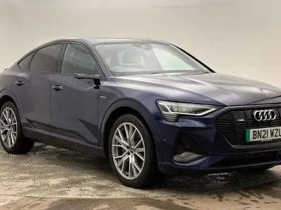 Used Audi e-tron Sportback 300 kW (408 HP) 2021 Blue SUV