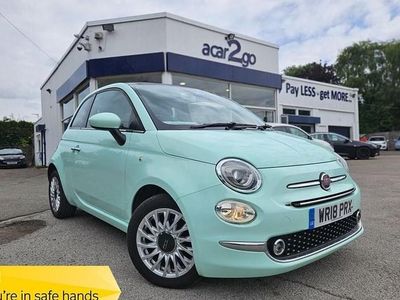 Used Fiat 500 Lounge 69 HP (50 kW) 2018 Green Hatchback