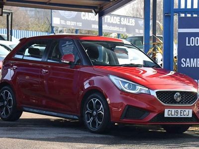 Used MG MG3 Excite 106 HP (77 kW) 2019 Red Hatchback