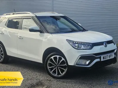 Used SsangYong XLV 115 HP (84 kW) 2017 White SUV