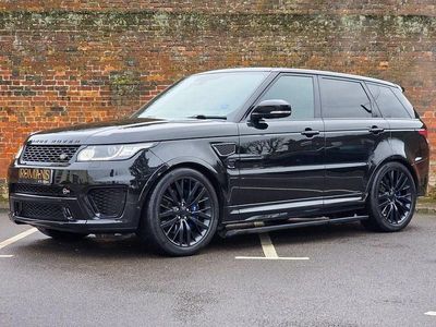 Used Land Rover Range Rover Sport SVR 550 HP (404 kW) 2015 Black SUV