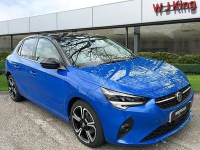 Used Vauxhall Corsa Elite 100 HP (73 kW) 2021 Blue Hatchback
