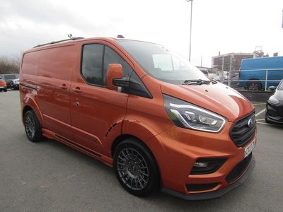 Used Ford Transit Custom 185 HP (136 kW) 2023 Orange Van