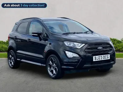 Used Ford Ecosport ST-Line 125 HP (91 kW) 2023 Black SUV