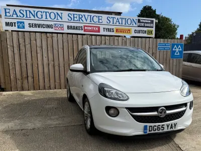 Used Vauxhall Adam Glam 2015 White Hatchback