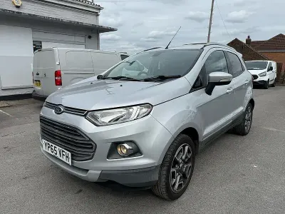 Used Ford Ecosport Titanium 95 HP (69 kW) 2015 Silver SUV