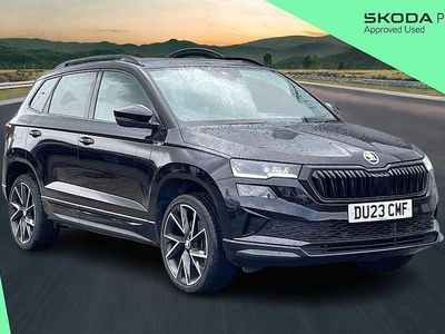 Używany Skoda Karoq SportLine 110 KM (80 kW) 2023 Czarny SUV