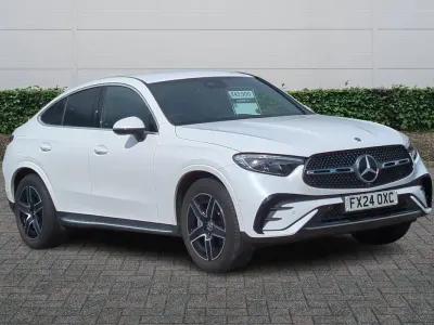 Used Mercedes GLC300 AMG line 2024 White SUV