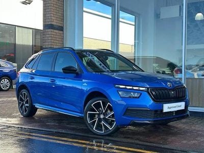 Used Skoda Kamiq Monte Carlo 147 HP (108 kW) 2023 Blue SUV