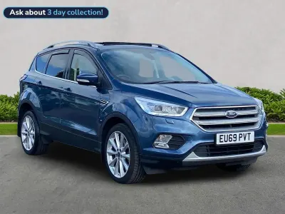 Used Ford T Titanium X 2020 Blue Hatchback