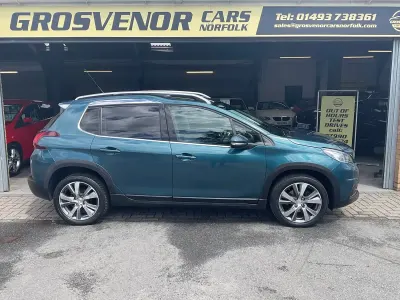 Used Peugeot 2008 Allure 110 HP (80 kW) 2017 Green SUV