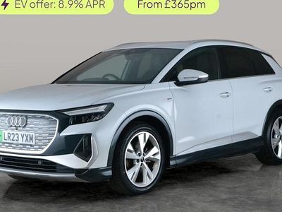 Used Audi Q4 e-tron S-Line 125 kW (170 HP) 2022 White SUV