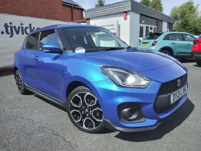 Used Suzuki Swift Sport 127 HP (93 kW) 2021 Blue Hatchback