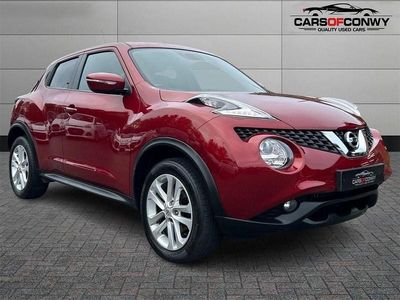 Used Nissan Juke N-Connecta 110 HP (80 kW) 2018 Red SUV