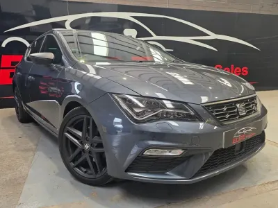 Used Seat Leon Black Edition 150 HP (110 kW) 2020 Grey Hatchback