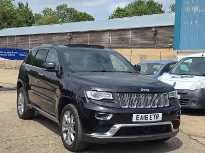 Used Jeep Grand Cherokee Summit 247 HP (181 kW) 2016 Black SUV