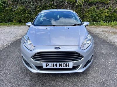 Used Ford Fiesta Zetec 82 HP (60 kW) 2014 Silver Hatchback