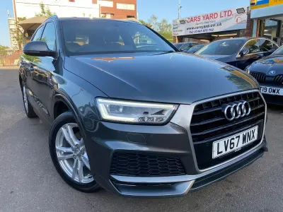 Used Audi Q3 S-Line 150 HP (110 kW) 2017 Grey SUV