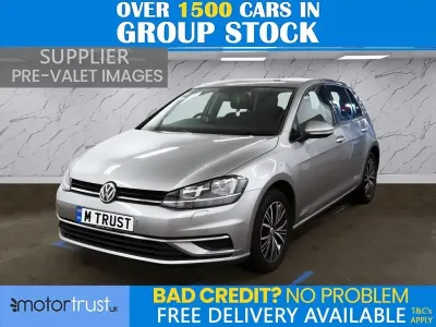Usado VW Golf VII SE 110 HP (80 kW) 2017 Prateado Citadino