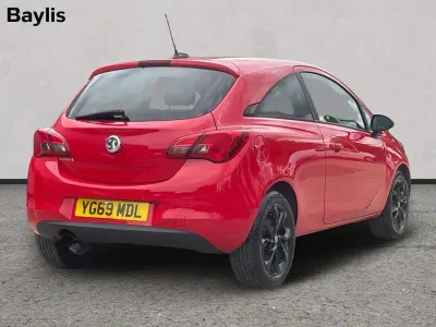 Used Vauxhall Corsa 74 HP (54 kW) 2019 Red Hatchback