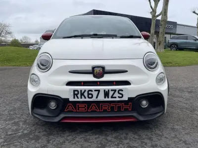 Used Abarth 595 143 HP (105 kW) 2017 White Hatchback