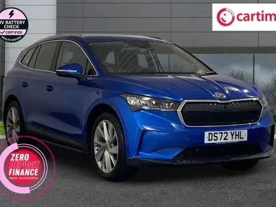 Used Skoda Enyaq iV ecoSuite 150 kW (204 HP) 2023 Blue SUV