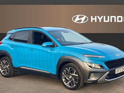 Used Hyundai Kona Premium 141 HP (103 kW) 2022 Blue SUV