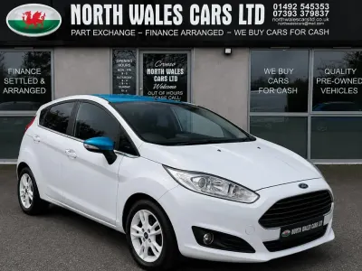 Used Ford Fiesta Zetec 82 HP (60 kW) 2017 White Hatchback