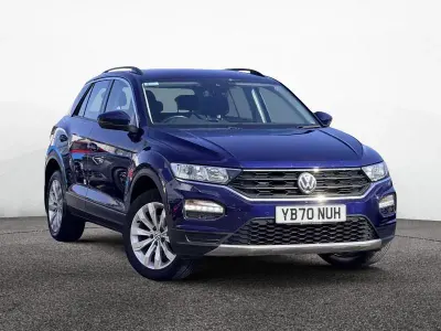 Usado VW T-Roc SE 2020 Azul SUV