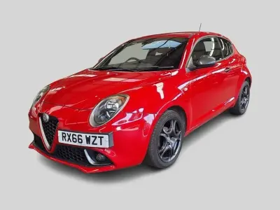 Begagnad Alfa Romeo MiTo Edizione Speciale 105 HK (77 kW) 2016 Röd Halvkombi