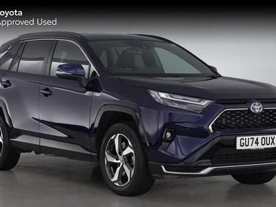 Obsidian blue Used 2024 Toyota RAV4 Hybrid Design SUV | £35,278 (Fair price)