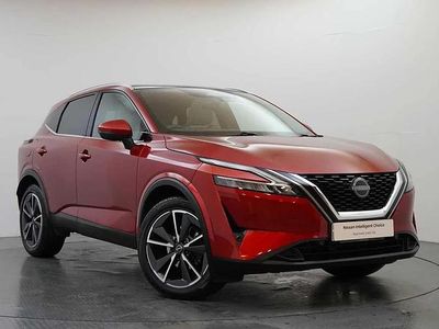 Used Nissan Qashqai Tekna 155 HP (114 kW) 2022 Red SUV