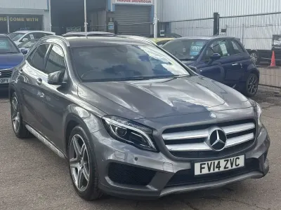 Used Mercedes GLA220 AMG line 170 HP (125 kW) 2014 Grey SUV