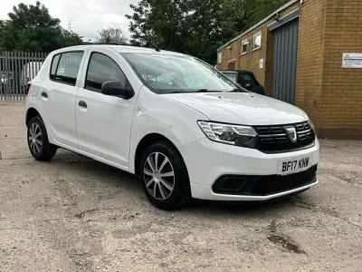 Used Dacia Sandero Ambiance 2017 White Hatchback