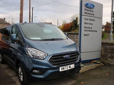 Used Ford Transit Custom Limited 170 HP (125 kW) 2022 Blue Van
