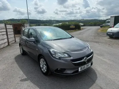 Used Vauxhall Corsa Design Edition 90 HP (66 kW) 2015 Grey Hatchback