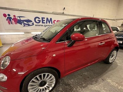 Used Fiat 500 Lounge 69 HP (50 kW) 2019 Red Hatchback