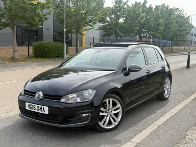 Begagnad VW Golf VII GT 2016 Svart Halvkombi