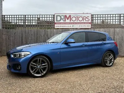 Used BMW 116 M Sport 116 HP (85 kW) 2018 Blue Hatchback