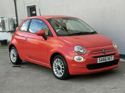 Gebraucht Fiat 500 Pop Star 69 PS (50 kW) 2016 Rosa Kleinwagen