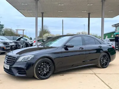 Usado Mercedes S350 AMG line 286 HP (210 kW) 2018 Preto Sedan