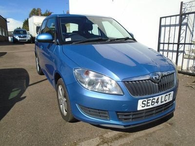 Used Skoda Fabia SE 2015 Blue Hatchback