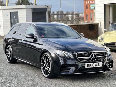 Used Mercedes E43 AMG Premium 400 HP (294 kW) 2018 Black Sedan