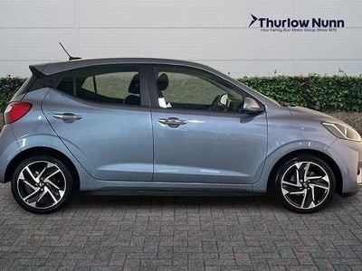 New Hyundai i10 Premium 79 HP (58 kW) 2025 Blue Hatchback
