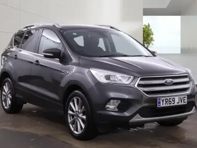 Used Ford Kuga Titanium 150 HP (110 kW) 2019 Magnetic grey SUV