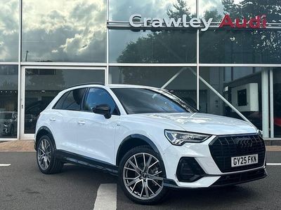 White Used 2025 Audi Q3 Black Edition SUV | £32,990 (Good price)