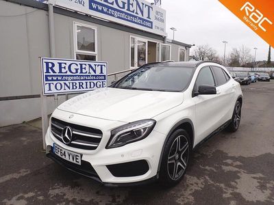 Used Mercedes GLA220 AMG line 170 HP (125 kW) 2015 White SUV