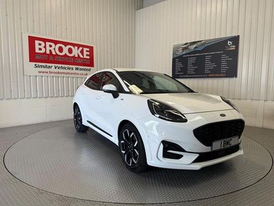 Begagnad Ford Puma ST-Line X 2020 Vit Halvkombi